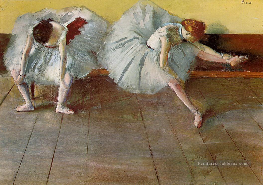 deux danseurs de ballet Edgar Degas Peintures à l'huile